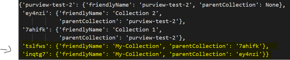 How collection names work